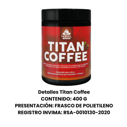 TITAN COFFEE® Vamos! Aumenta tu Potencia de Manera Natural 💪