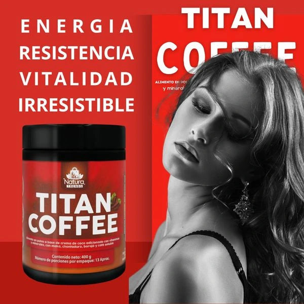 TITAN COFFEE® Vamos! Aumenta tu Potencia de Manera Natural 💪