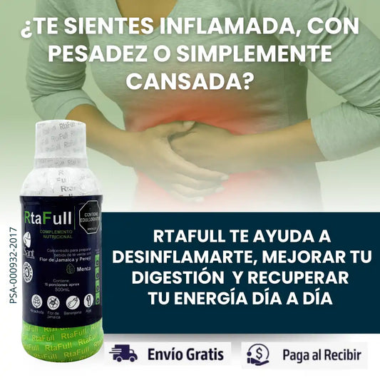Desinflámate de forma natural y siente la diferencia con RtaFull