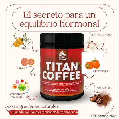 TITAN COFFEE® Vamos! Aumenta tu Potencia de Manera Natural 💪