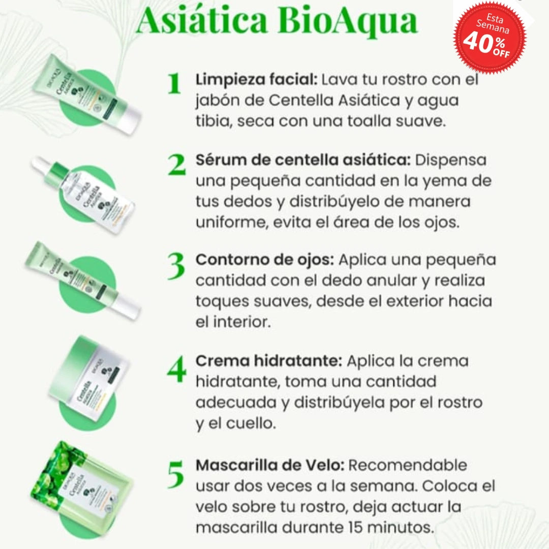 BIOAQUA® Regenera, Hidrata y Nutre tu Piel